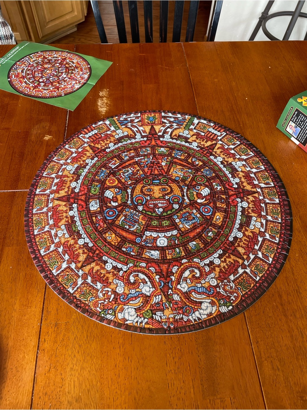 Dowdle - Aztec Calendar 500-Piece Round Puzzle